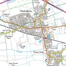 Wandelkaart - Topografische kaart 248 OS Explorer Map Bourne, Heckington | Ordnance Survey