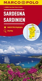 Wegenkaart - landkaart 15 Sardinien - Sardinië | Marco Polo