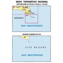 Topografische kaart 673 MT50 Illa de l'Aire (Menorca) | CNIG - Instituto Geográfico Nacional1