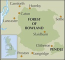 Wandelgids Walking in the Forest of Bowland and Pendle | Cicerone
