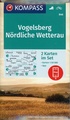 Wandelkaart 846 Vogelsberg - Nördliche Wetterau | Kompass