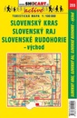 Fietskaart 233 Slovenský kras, Slovenský Raj | Shocart