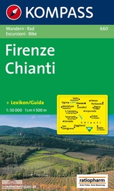 Wandelkaart 660 Firenze-Chianti | Kompass