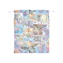 Kadotip Waszak met vintage wereldkaart, set van 2 maten | Sass & Belle