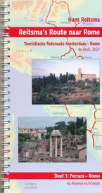 Fietsgids Reitsma's Route naar Rome - deel 3 Ferrara - Rome | Pirola