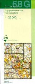 Topografische kaart 68G Brunssum | Kadaster