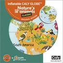 Opblaasbare wereldbol - globe Inflatable globe 30 cm Nature's lil' animals | Caly Toys