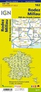 Fietskaart - Wegenkaart - landkaart 162 Rodez - Mende - Millau - Cevennen | IGN - Institut Géographique National