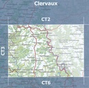 Topografische kaart - Wandelkaart 4 CT LUX Clervaux | Topografische dienst Luxemburg
