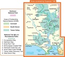 Wandelkaart - Topografische kaart 108 Explorer Lower Tamar Valley & Plymouth | Ordnance Survey