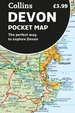 Wegenkaart - landkaart Pocket Map Devon | Collins