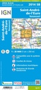 Wandelkaart - Topografische kaart 2014SB Saint-André-de-l'Eure, Nonancourt | IGN - Institut Géographique National