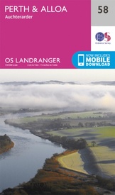 Wandelkaart - Topografische kaart 058 Landranger  Perth to Alloa, Auchterarder | Ordnance Survey