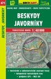 Wandelkaart 471 Beskydy, Javorníky | Shocart