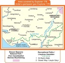 Wandelkaart - Topografische kaart 178 Explorer  Llanelli, Ammanford, Rhydaman  | Ordnance Survey
