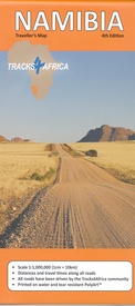 Wegenkaart - landkaart Namibia – Namibië | Tracks4Africa
