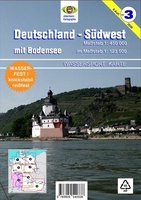 Deutschland Südwest mit Bodensee - Duitsland Zuid-West