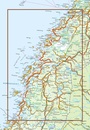 Wegenkaart - landkaart 13 Nasjonale Turistveger Helgelandskysten | Nordeca