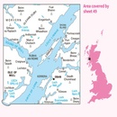 Wandelkaart - Topografische kaart 049 Landranger Oban & East Mull | Ordnance Survey