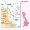Wandelkaart - Topografische kaart 077 Landranger Dalmellington & New Galloway, Galloway Forest Park | Ordnance Survey