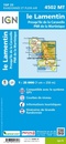 Wandelkaart - Topografische kaart 4502MT Le Lamentin - Presqu''île Caravelle - PNR Martinique | IGN - Institut Géographique National