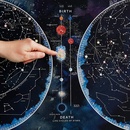 Poster - Wandkaart Stars & constellations glow in the dark 84.1 x 59.4 cm | Maps International