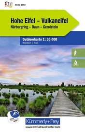 Wandelkaart 20 Outdoorkarte Hohe Eifel / Vulkaneifel | Kümmerly & Frey