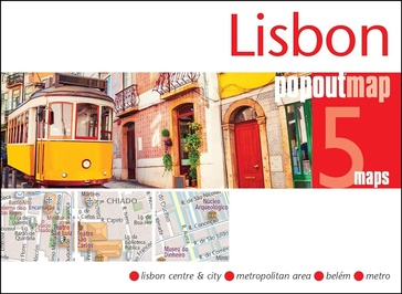 Stadsplattegrond Popout Map Popout Map Lisbon | Compass Maps