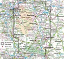 Fietskaart 04 Tour Map Peak district & Derbyshire | Ordnance Survey