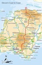  Two Moors Way map Booklet | Cicerone