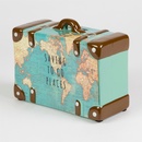 Spaarpot met vintage wereldkaart | Sass & Belle