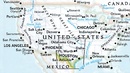 Wegenkaart - landkaart 3123 Texas - Oklahoma | National Geographic