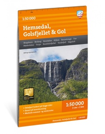 Wandelkaart Turkart Hemsedal - Golsfjellet - Gol | Calazo