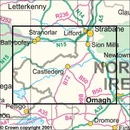 Wandelkaart 12 Discoverer Strabane | Ordnance Survey Northern Ireland