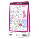 Wandelkaart - Topografische kaart 121 Landranger Lincoln & Newark-on-Trent | Ordnance Survey