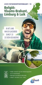 Fietskaart 10 Knooppuntenkaart België - Vlaams Brabant, Limburg & Luik | ANWB Media