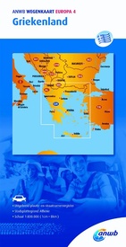 Wegenkaart - landkaart 4 Griekenland | ANWB Media