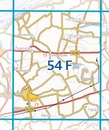 Topografische kaart - Wandelkaart 54F Axel | Kadaster