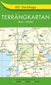 Wandelkaart - Topografische kaart 601 Terrängkartan Karlskoga | Lantmäteriet