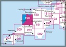 Wandelkaart - Topografische kaart 190 Landranger Bude and Clovelly | Ordnance Survey