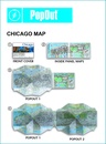 Stadsplattegrond Popout Map Chicago | Compass Maps