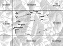 Wandelkaart - Topografische kaart 1345 Orsières | Swisstopo