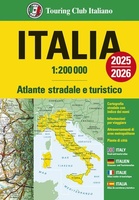 Italië atlas - atlante stradale 2025/2026 | Paperback | A4-Formaat