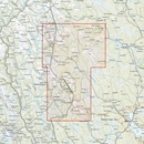 Wandelkaart Fjällkartor 1:100.000 Dalafjällen & Trysil | Zweden | Calazo