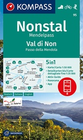 Wandelkaart 95 Valle di Non/Nonstal | Kompass