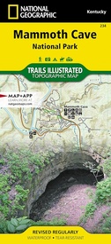 Wandelkaart 234 Mammoth Cave NP | National Geographic