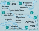 Wandelkaart 772 Taubertal - Hohenloher Ebene | Kompass