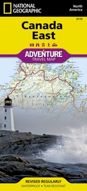 Wegenkaart - landkaart 3115 Adventure Map Canada East - Oost | National Geographic