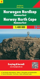 Wegenkaart - landkaart 04 Noorwegen Noordkaap - Hammerfest | Freytag & Berndt
