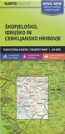 Wandelkaart - Fietskaart Skofjelosko - Idrijsko - Cerkljansko | Kartografija